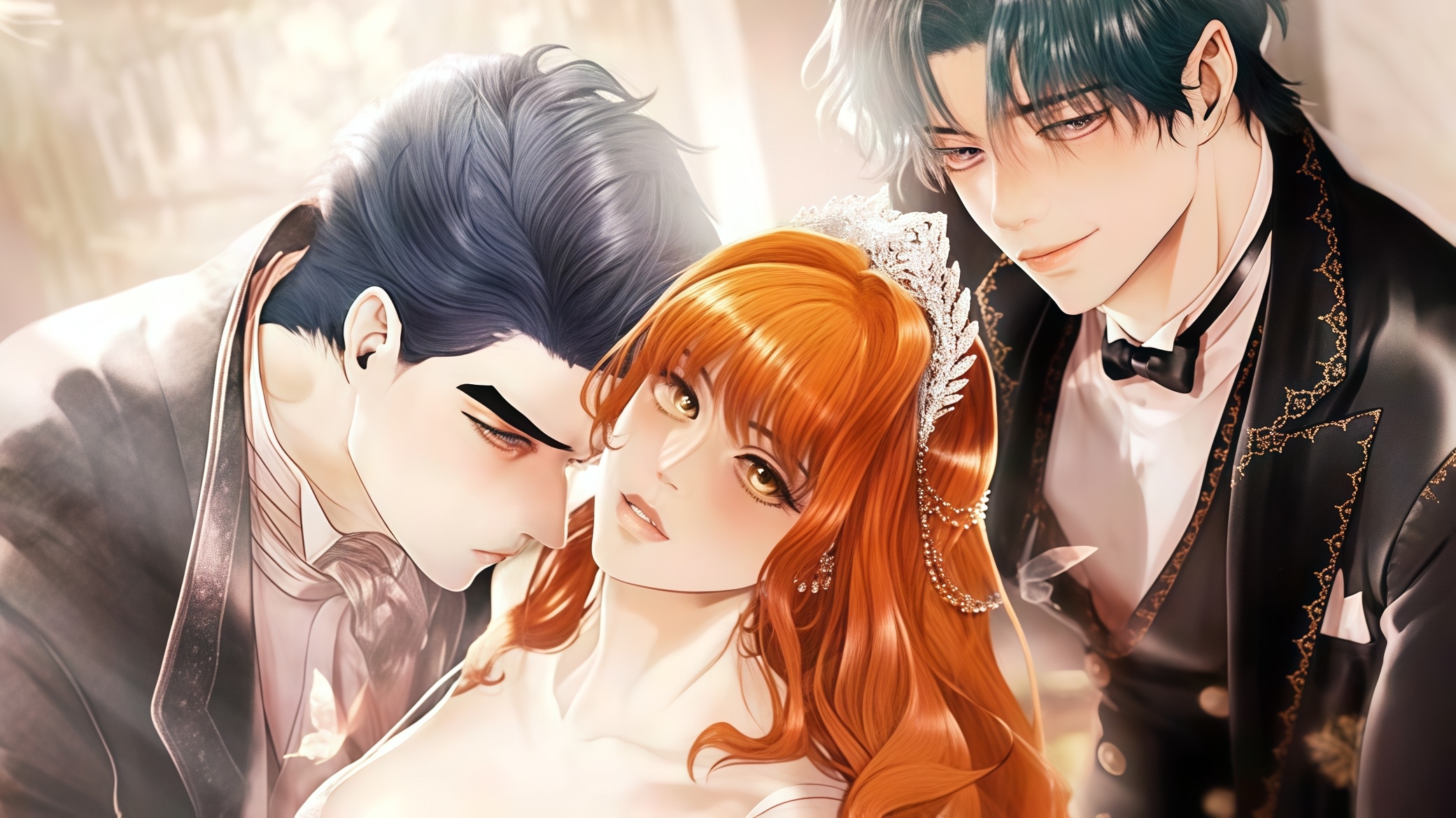 A heroine saves herself with her body