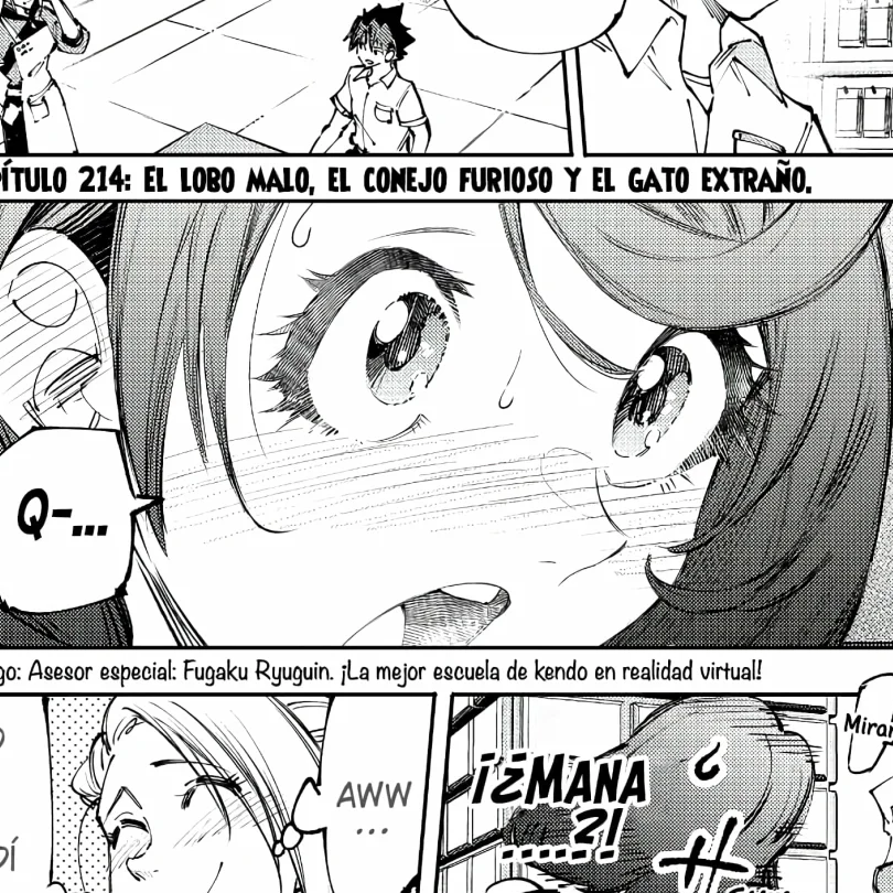 Capítulo 214  El Lobo Malo, El Conejo Furioso Y El Gato Extraño