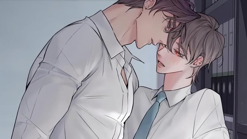 Vampiro oculto, caos en oficina🩸